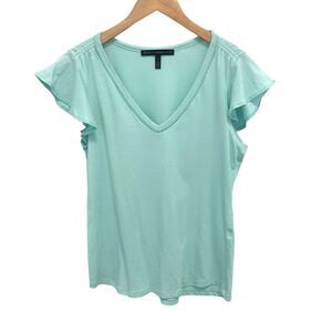 White House Black Market V Neck T